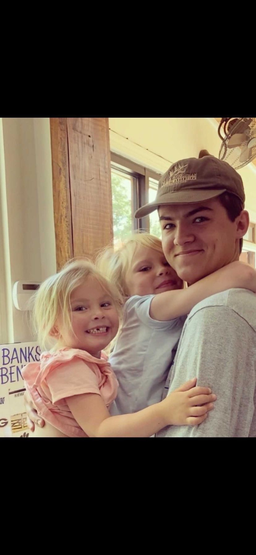 Morgan Banks Benton:  Do unto others as you would have them do unto you&nbsp;.