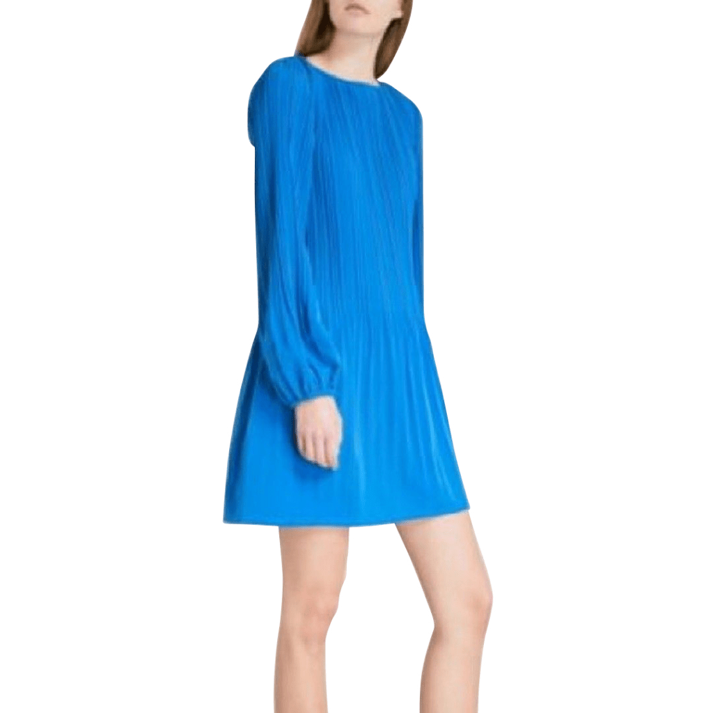 “Radiate Elegance: Maje’s A-line Pleated Dress at an Unbeatable Price of&nbsp;$275.00”
