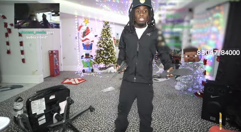 Kai Cenat gets some real height boosters in his new&nbsp;video.