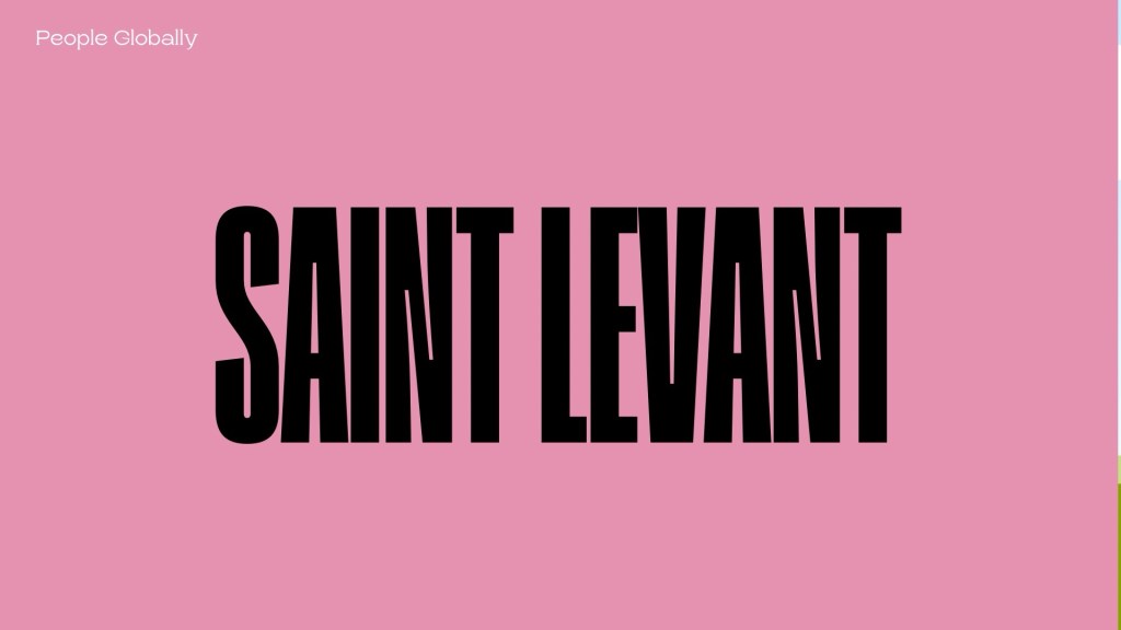 What is Saint Levant total number of monthly listeners on&nbsp;Spotify.