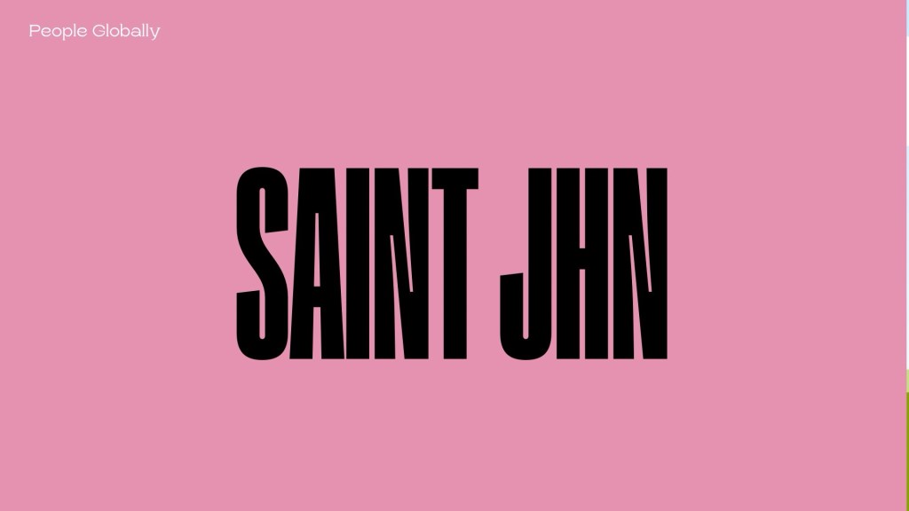 What is SAINt JHN total number of monthly listeners on&nbsp;Spotify.