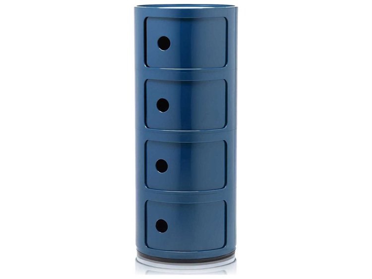 Kartell Componibili 12″ Blue File&nbsp;Cabinet