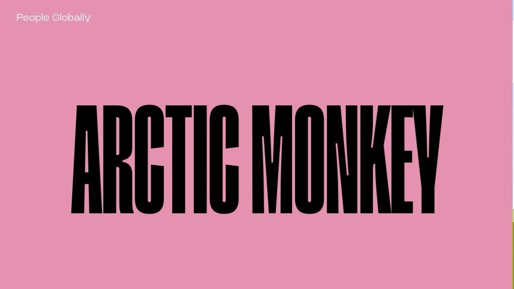 What is Arctic Monkeys total number of monthly listeners on&nbsp;Spotify.