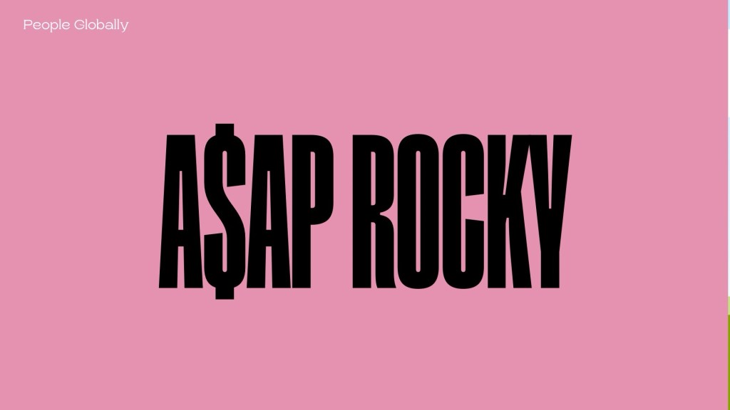 What is A$AP Rocky total number of monthly listeners on&nbsp;Spotify.