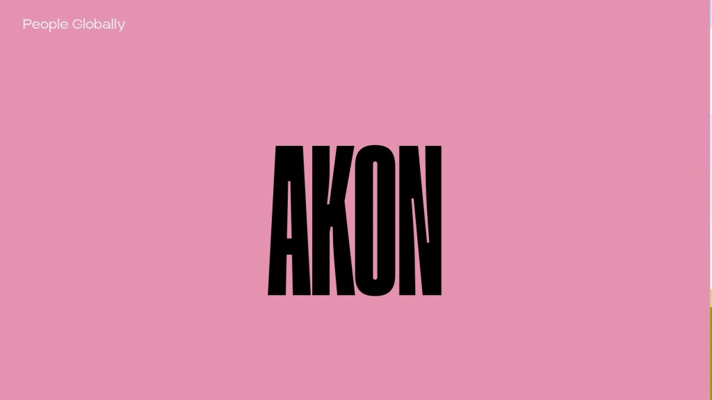 What is Akon total number of monthly listeners on&nbsp;Spotify.