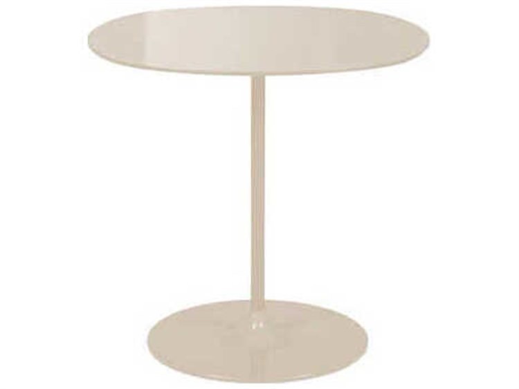 Kartell Thierry Medium Table 17.71”W in&nbsp;White
