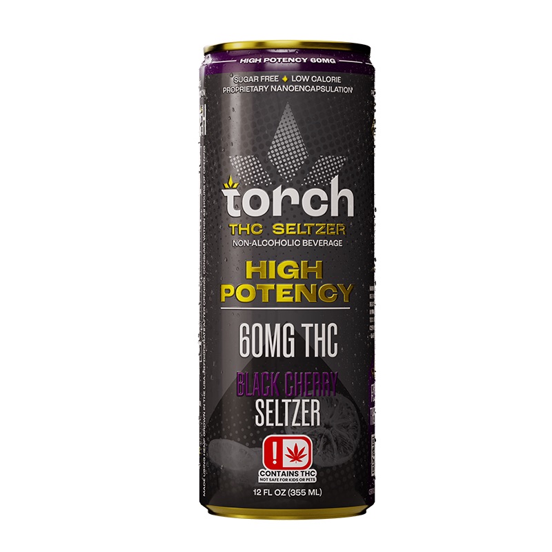 BLACK CHERRY HIGH POTENCY 60MG THC SELTZER (12OZ) – A BOLD & POWERFUL&nbsp;EXPERIENCE