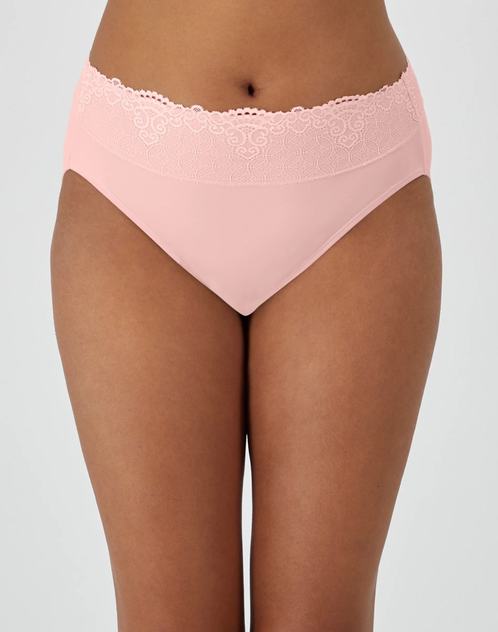 Soft, Stylish & Oh-So-Comfy – Bali Hi-Cut Panty in Sheer&nbsp;Pink