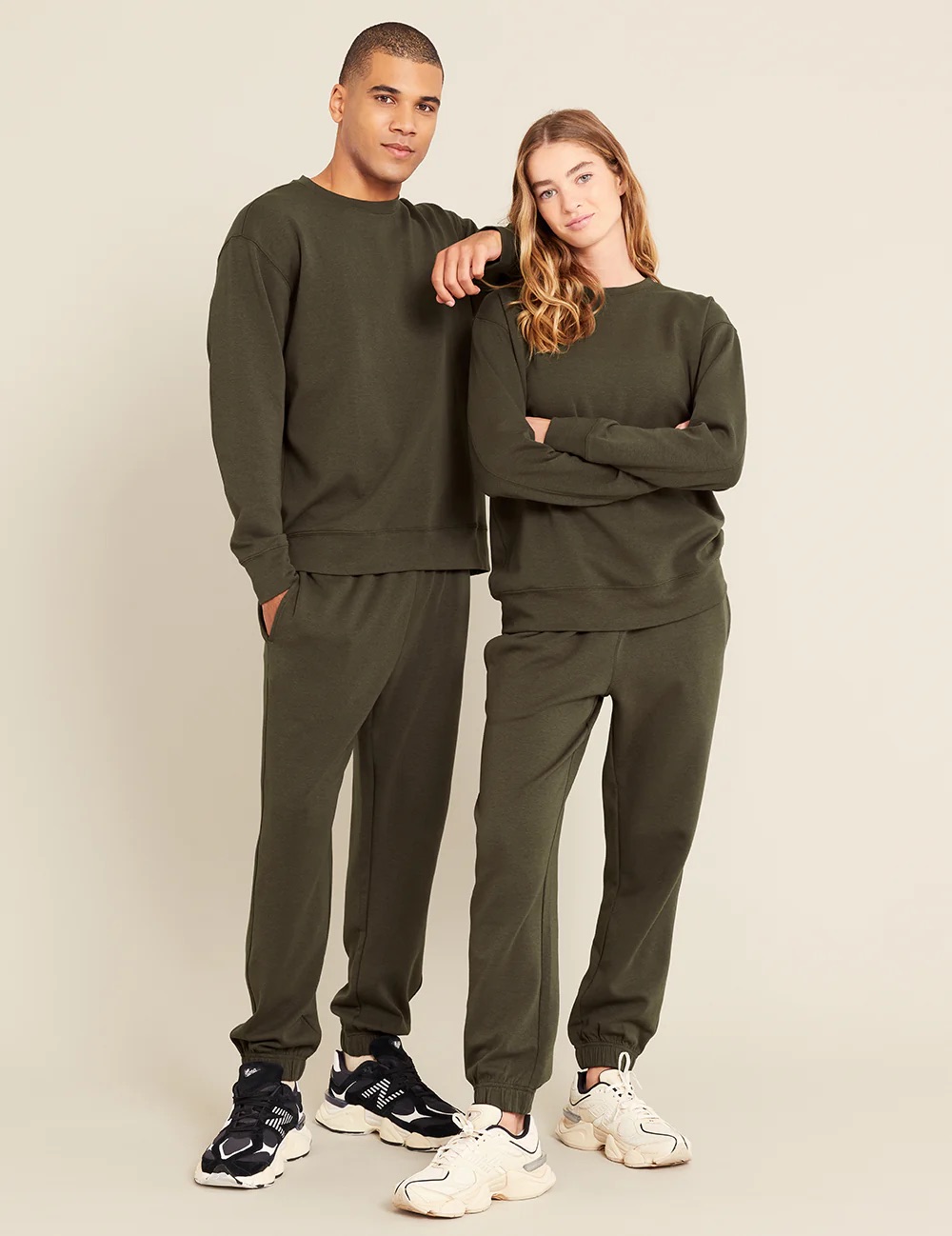 Elevate Your Comfort Boody’s Unisex Cuffed Sweat Pants – Dark&nbsp;Olive