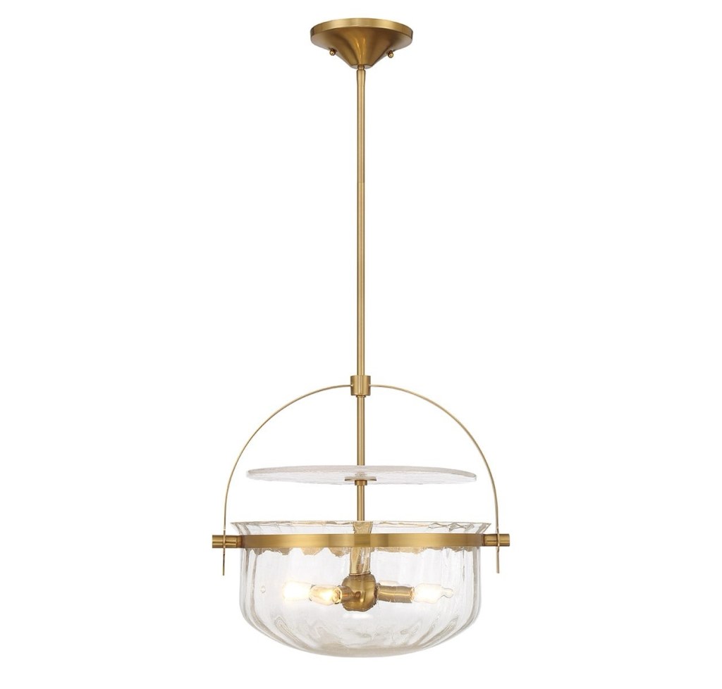 Transform Your Space with the Luxe Glow of the Savoy House Denmar&nbsp;Pendant!