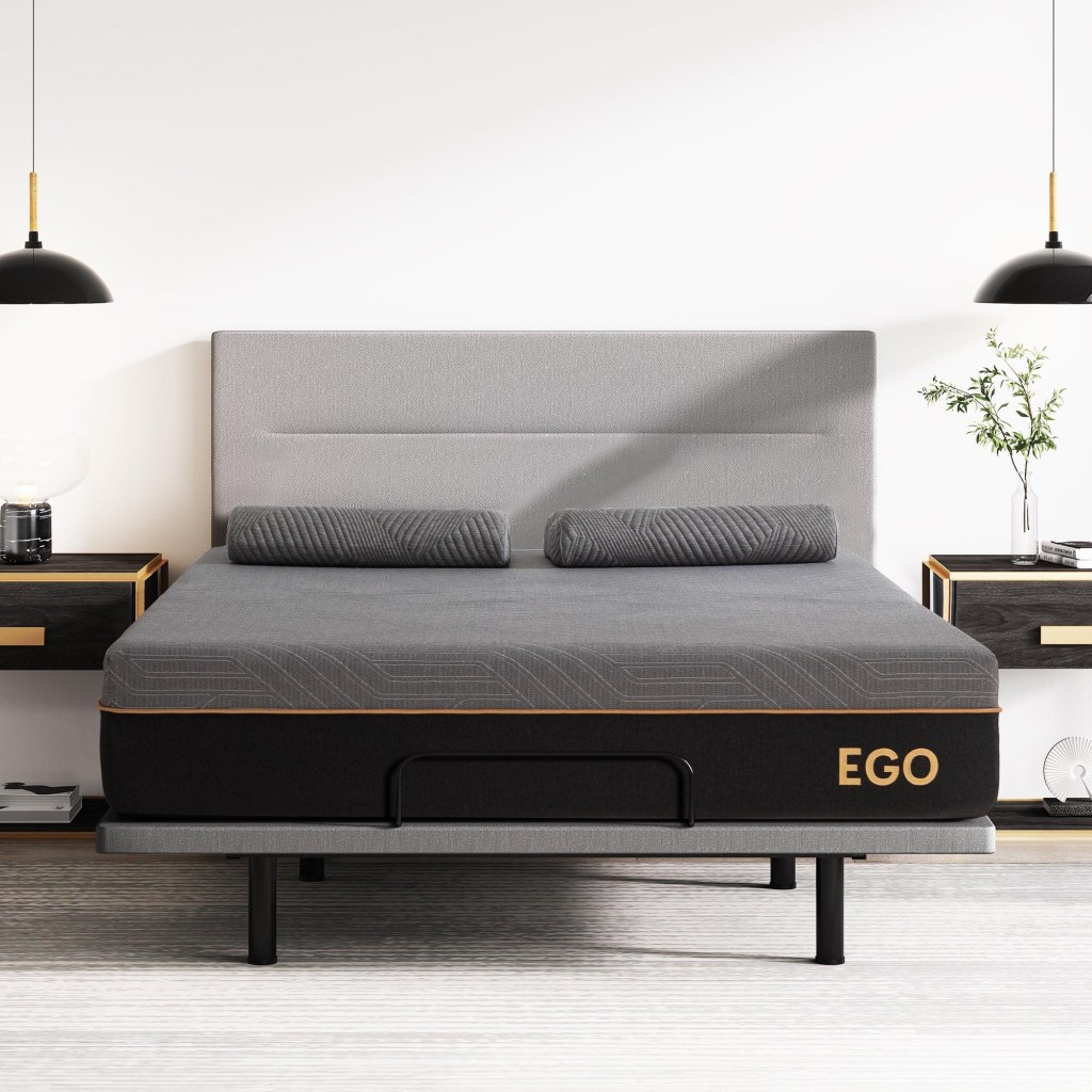 Transform Your Sleep with the EGOHOME Black 12” Hybrid&nbsp;Bed